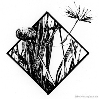 Illustration | Mischtechnik mit Fotokopien und Filzstift | Illustration für „die kinderhaut der bäume“, Gedichte von Günter Helmig | 1990